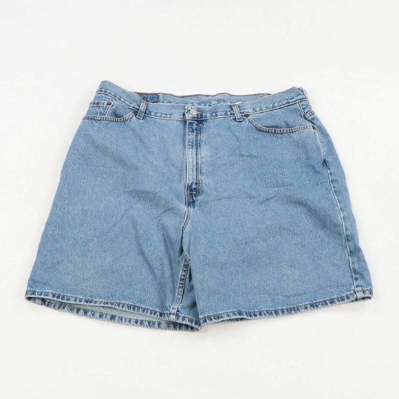 Vtg Levis 550 Relaxed High Waist Mom Denim Shorts